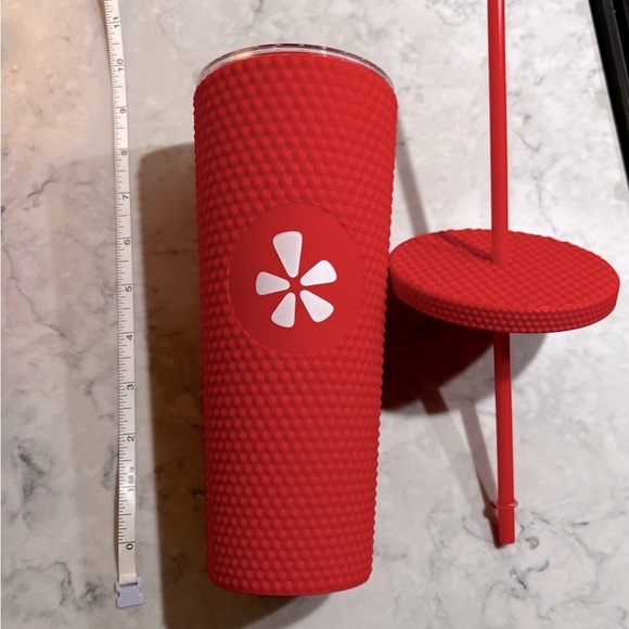 Red Textured Tumblers - Picture 3 of 3